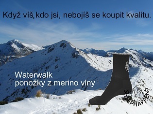 Waterwalk merino ponožky